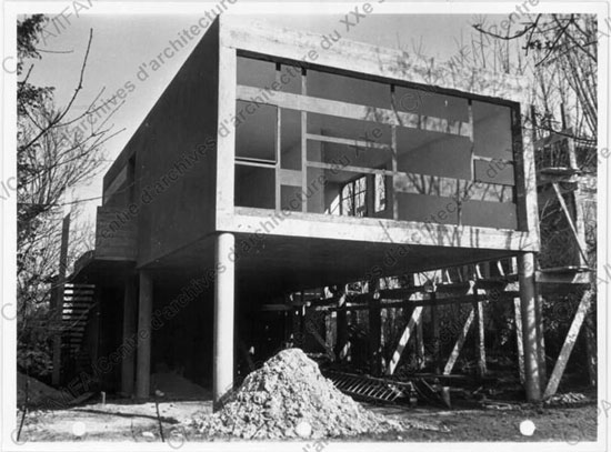 home6 1950s Andre Bloc and Claude Parent-designed modernist property in Meudon, near Paris, France