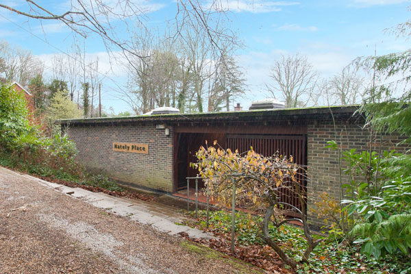 1960s modernist property in Hook, Hampshire