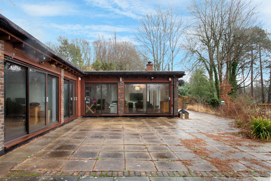 1960s modernist property in Hook, Hampshire
