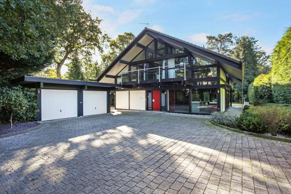 Huf Haus for sale: Four-bedroom property on the Wentworth Estate, Virginia Water, Surrey