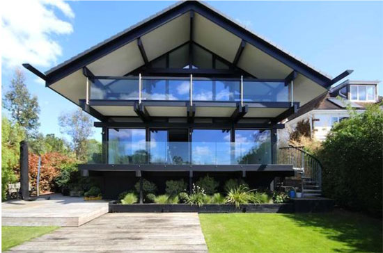 On the market: Four-bedroom riverside Huf Haus in East Molesey, Surrey