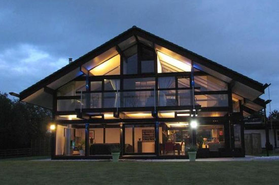 Four-bedroom Huf Haus contemporary modernist property in Lytham St Annes, Lancashire