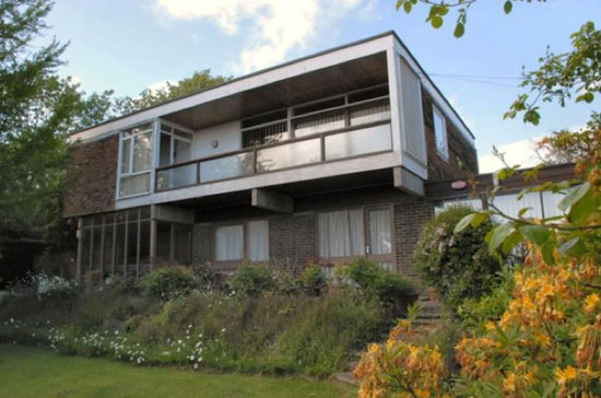 On the market: 1960s architect-designed Crosstrees modernist property in Hythe, Kent