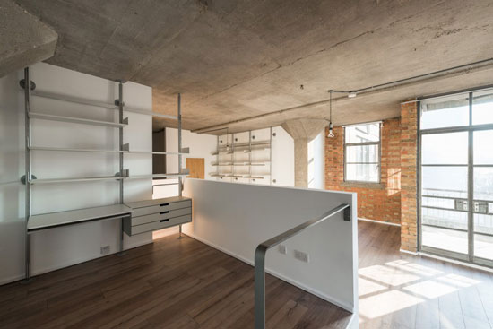 Apartment in the Davy Smith-converted Royle Building in London N1