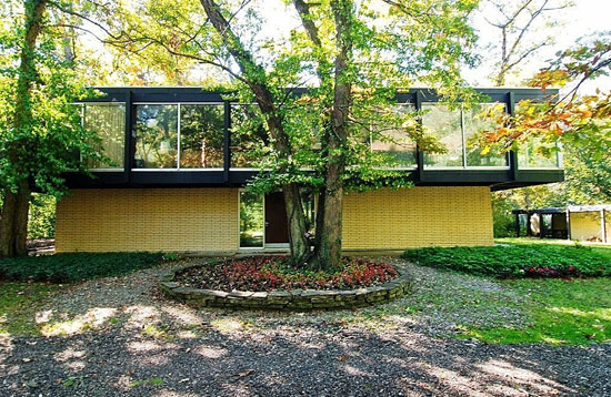 1960s Jack Viks-designed modernist property in Lake Forest, Illinois, USA