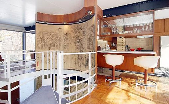 1960s Jack Viks-designed modernist property in Lake Forest, Illinois, USA