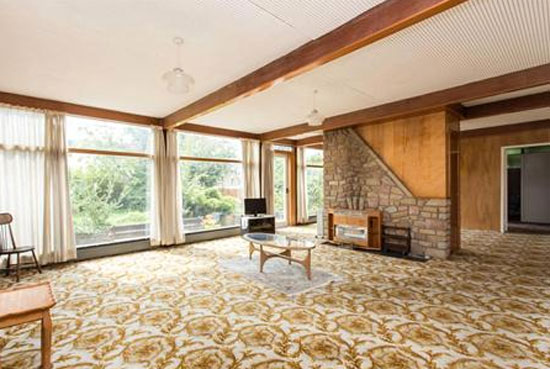 Illetas 1960s modernist property in Gullane, East Lothian, Scotland