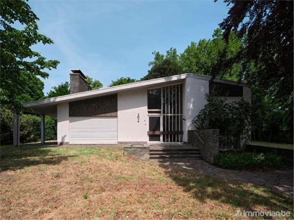 1960s modern renovation project in Berendrecht, Belgium