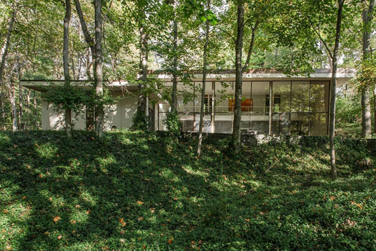 On the market: 1950s Evans Woollen III-designed modernist property in Indianapolis, Indiana, USA