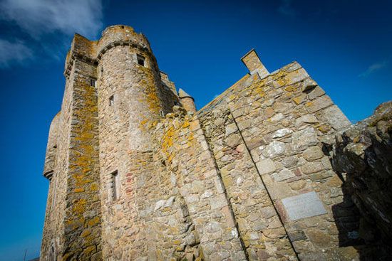 16th century Inchdrewer Castle