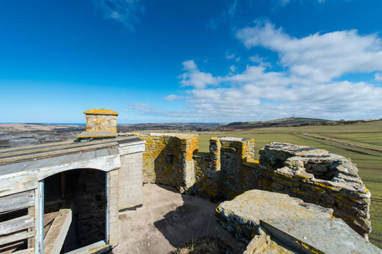 16th century Inchdrewer Castle