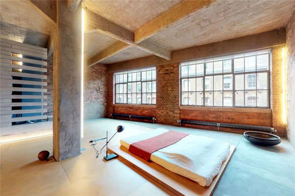 Industrial-style apartment in Clerkenwell, London EC1