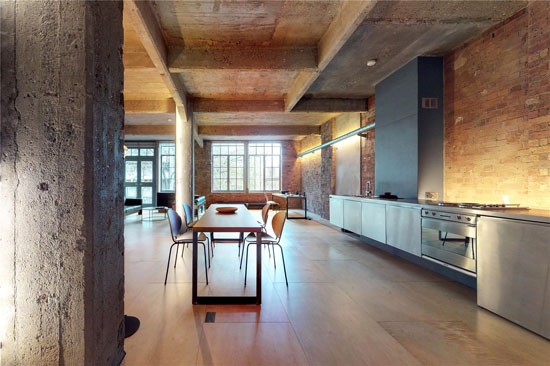 Industrial-style apartment in Clerkenwell, London EC1