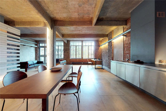 Industrial-style apartment in Clerkenwell, London EC1