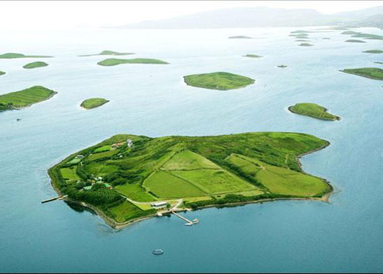 Andrew Wright-designed Island House and your own island on Inishturk Beg Island, Westport, Co. Mayo, Ireland