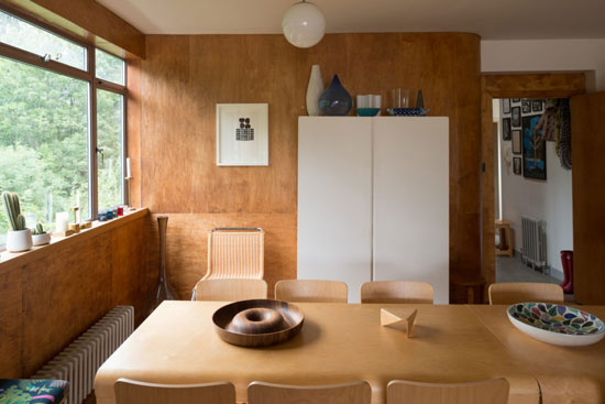 The Penthouse in the 1930s Wells Coates-designed Isokon Building in London NW3