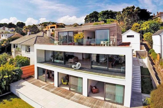 Five-bedroom contemporary modernist property in St Ives, Cornwall