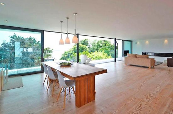 Five-bedroom contemporary modernist property in St Ives, Cornwall