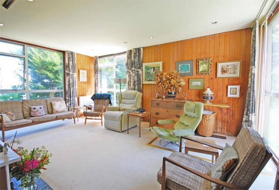 1960s Malcom Haylett midcentury property in St Ives, Cornwall