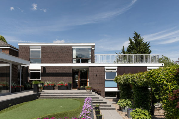 1960s midcentury modern house in Loughton, Essex