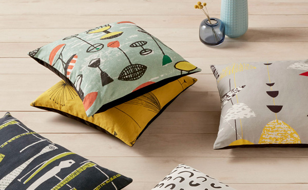 John Lewis reissues 1950s Lucienne Day cushions and textiles