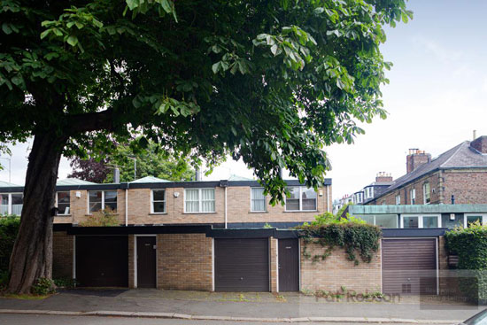 1960s Brian Robson modernist house in Jesmond, Newcastle Upon Tyne