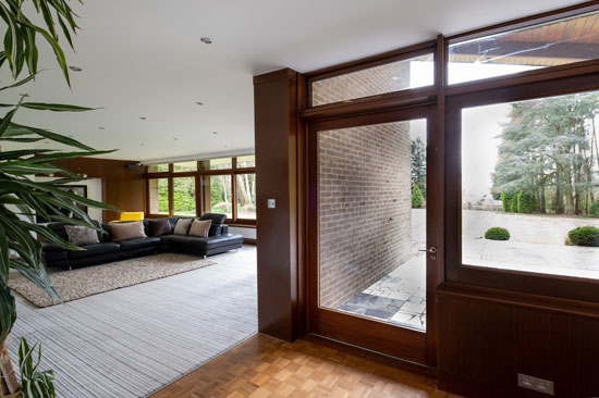 1950s Juniper Hill modern house by John Madin in Lapworth, Warwickshire