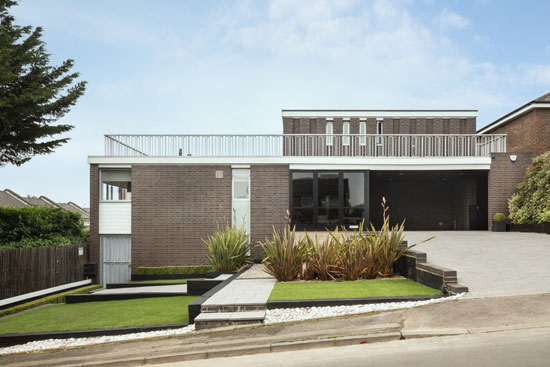 1960s midcentury modern house in Loughton, Essex