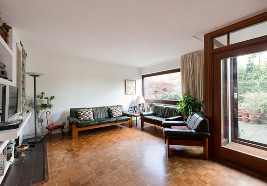 1960s Harley Sherlock-designed modernist townhouse in London N6