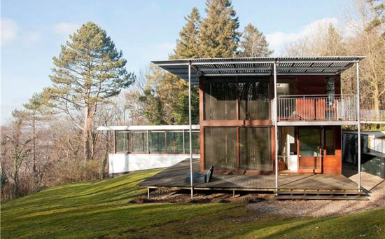 Niall McLaughlin-designed Jacob's Ladder modernist property in  Chinnor, Oxfordshire