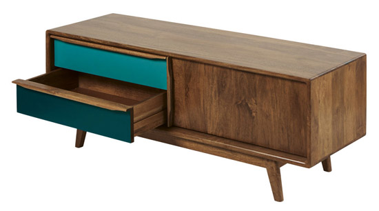 Janeiro midcentury furniture range at Maisons Du Monde