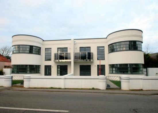 On the market: Four bedroom art deco-style property in St Brelade, Jersey