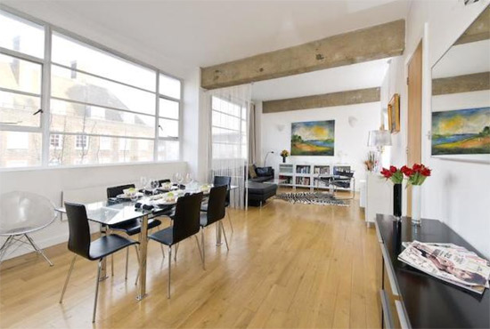Two-bedroom apartment in the art deco Wallis Building, St John’s Wood, London NW8
