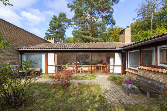 Danish modernism: 1950s Jorn Utzon-designed modernist property in Helsingor, Denmark