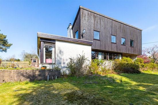 1960s Donald Downie modern house in Killearn, Stirling, Scotland