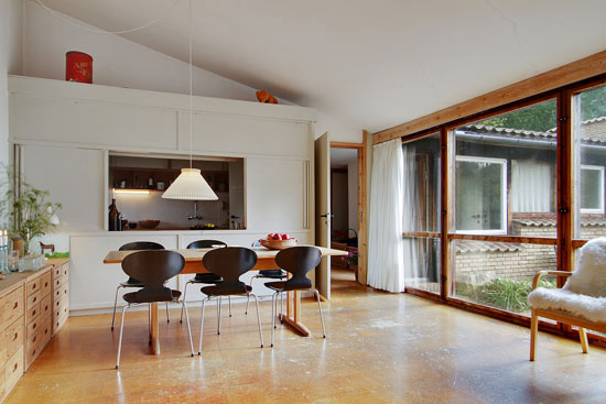 Danish modernism: 1950s Jorn Utzon-designed modernist property in Helsingor, Denmark