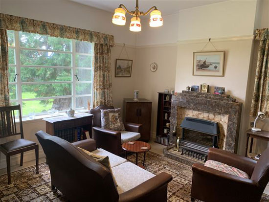 1930s art deco house in Kelso, Scotland