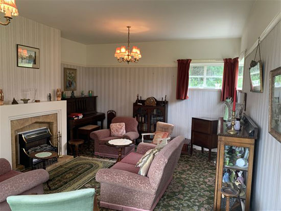 1930s art deco house in Kelso, Scotland