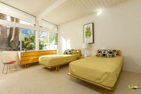 1950s William Krisel-designed midcentury modern property in Palm Springs, California, USA