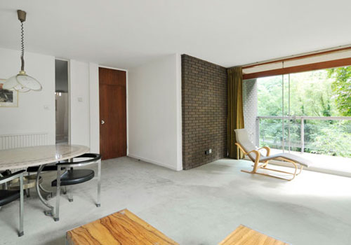 ken2 Apartment in 1960s Plane Tree House, Duchess of Bedfords Walk, Kensington, London W8