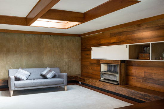 1960s Robert Harvey-designed midcentury modern property in Kenilworth, Warwickshire