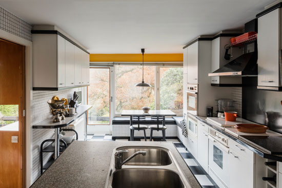 1950s Kenneth Proctor modern house in Holymoorside, Derbyshire