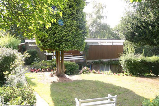 On the market: 1950s Roy Hickman-designed four-bedroom midcentury property in Keston, Kent