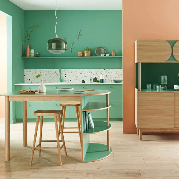 Retro kitchen collection by La Redoute x Formica