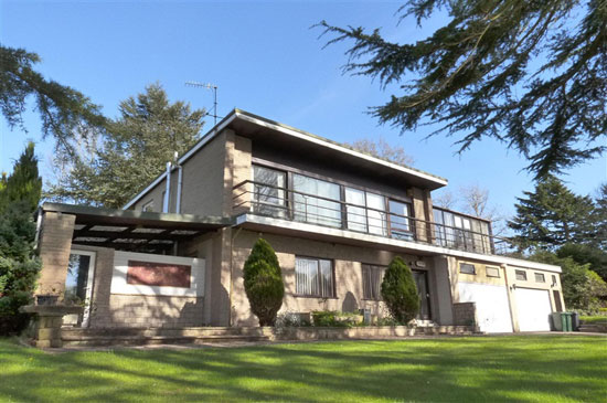 1960s modernist property in Lancaster, Lancashire