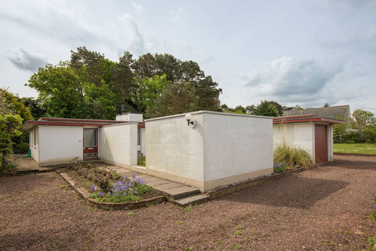 1960s modernism: Douglas Laird-designed property in Dunbar, East Lothian, Scotland