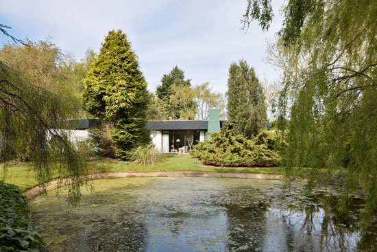 1960s Rex Critchlow midcentury modern house in Hatcliffe, Lincolnshire