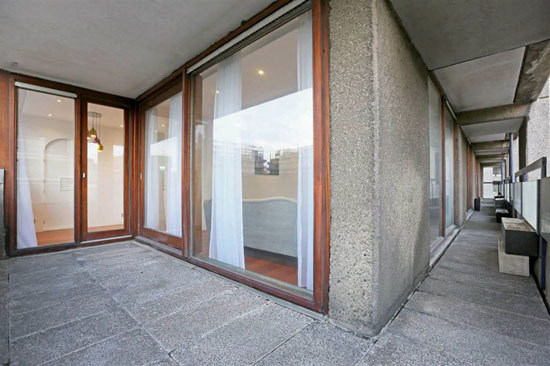 Apartment in the grade II-listed Lauderdale Tower on the Barbican Estate, London EC2Y