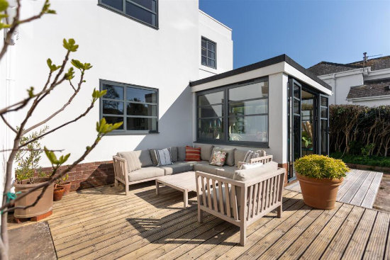 1930s Robert Lutyens modern house in Torquay, Devon