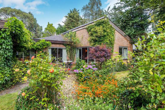 1960s midcentury modern house in Liverpool, Merseyside